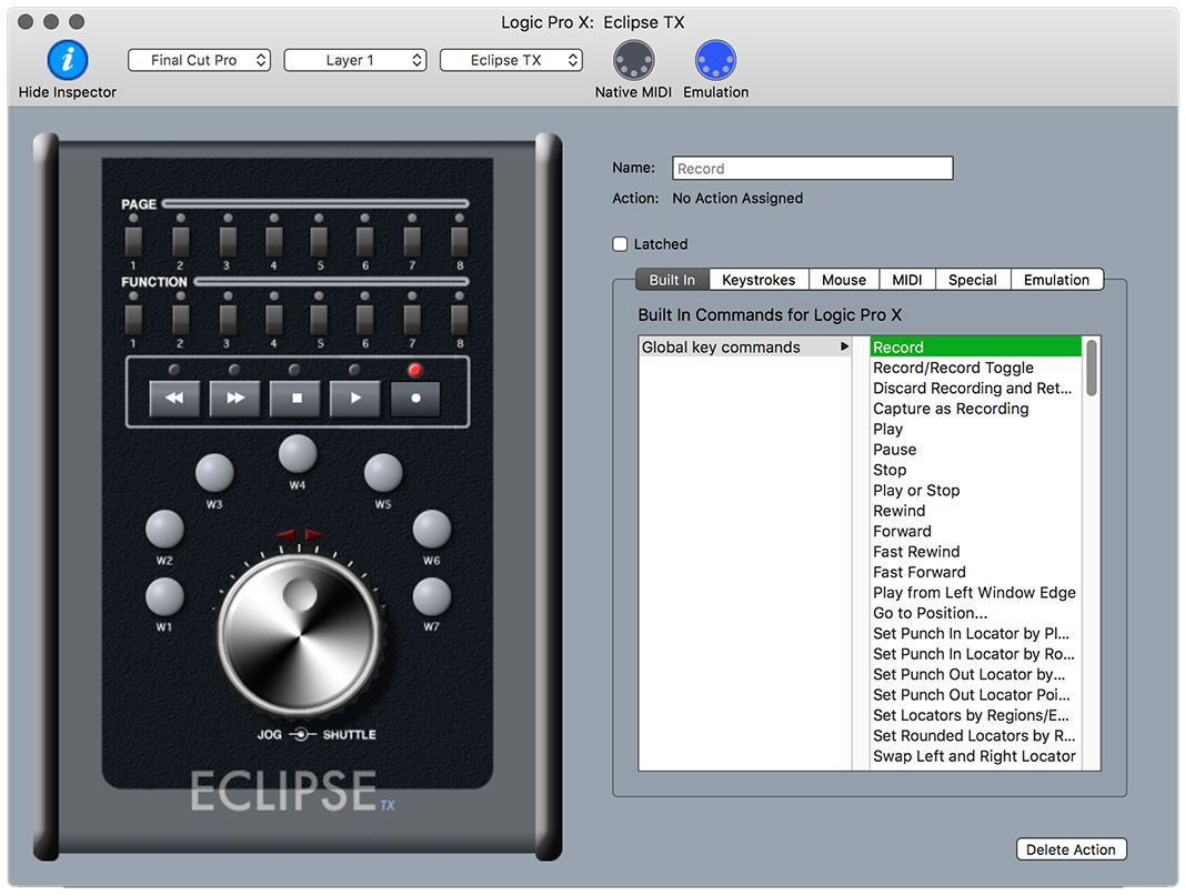 JLCooper Eclipse TX Midnight